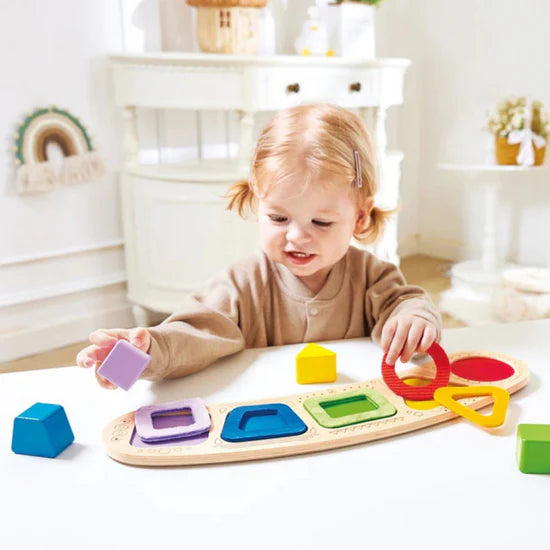 Hape FF-Colour & Shape Sorting Puzzle E1666
