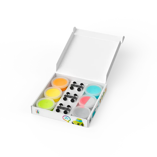Hey Clay Set - Eco Cars
