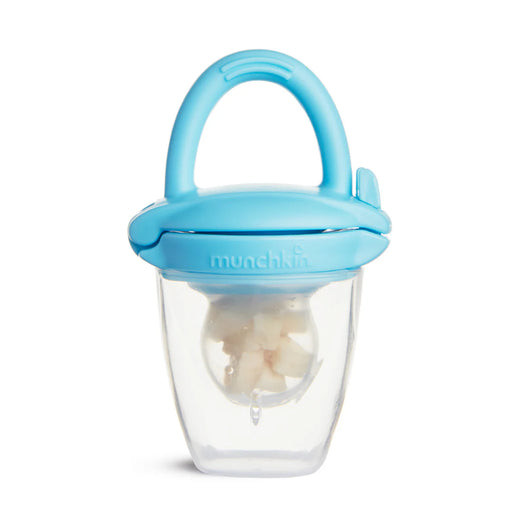 Munchkin Silicone Baby Food Feeder 2 Pack (Blue/Mint)