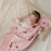 Bleu La La Swaddle Blanket Mushroom - Pink