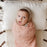 Bleu La La Swaddle Blanket Heart - Pink