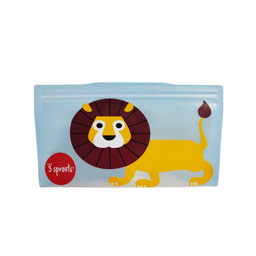 3 Sprouts Sandwich Bag (2 Pack) - Lion Blue