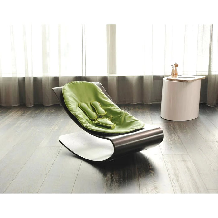 Bloom Coco Seat Pad(Green) + Wood Frame(Cappuccino) Bundle