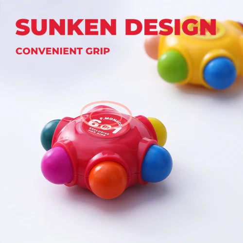 Flower Monaco Pocket Crayons