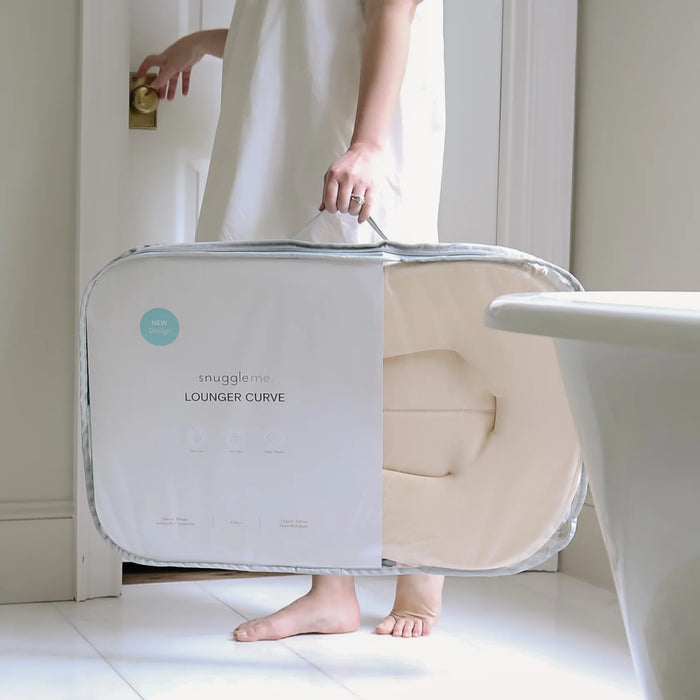 Snuggle Me Lounger Curve - Natural