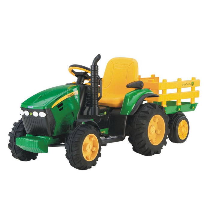 peg perego john deere ground force tractor with trailer Peg Perego John Deere Ground Force Tractor W. Trailer