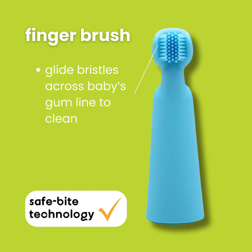 oogiebear Finger Brush And Tongue Scraper