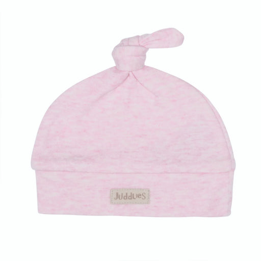 Juddlies Newborn Cap Pink Fleck