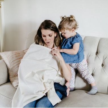 Fox & Fawn Haven Nursing Cover Linen