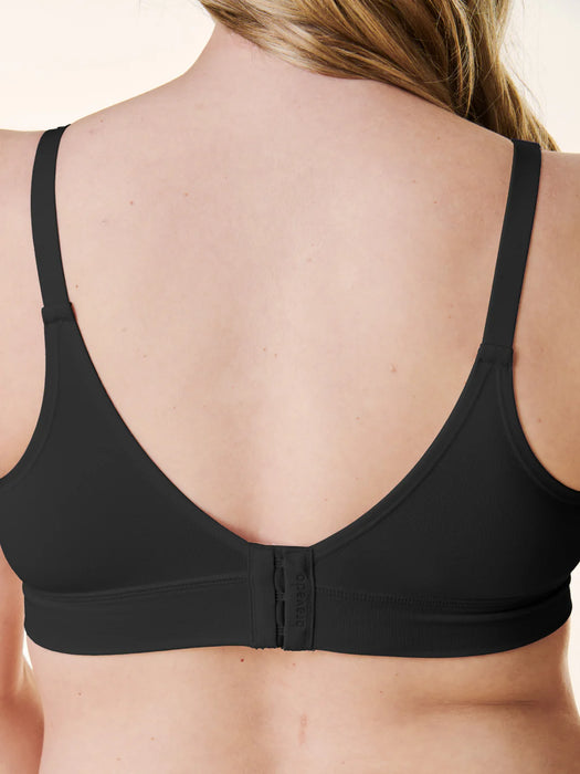 Bravado V-Neck Nursing Bra Black