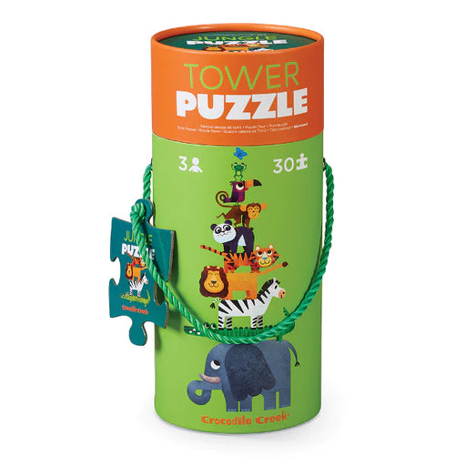 Crocodile Creek Tower Puzzle - Jungle