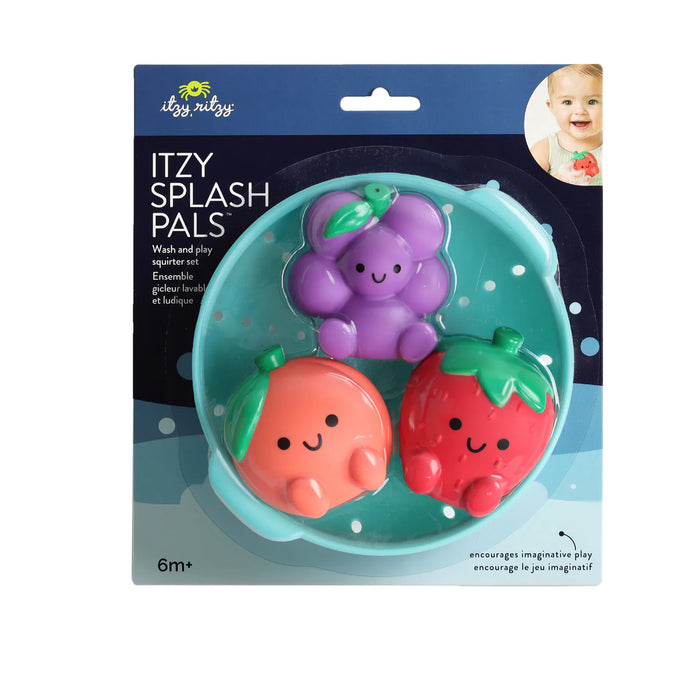 Itzy Ritzy Bath Pals Squirter Set Fruit