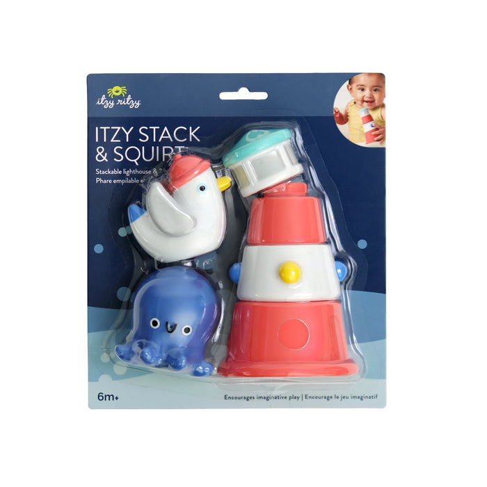 Itzy Ritzy Bath Nautical Stack & Squirt