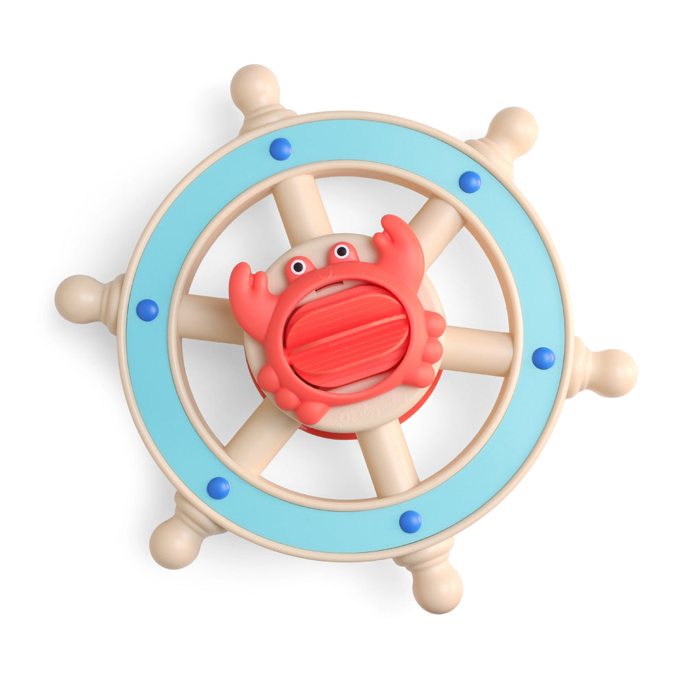 Itzy Ritzy Bitzy Captain Bath Steering Wheel - Crab
