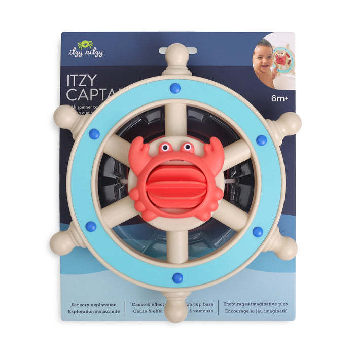 Itzy Ritzy Bitzy Captain Bath Steering Wheel - Crab
