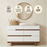 Dadada Bliss 6-Drawer Dresser - White/Walnut (2box)