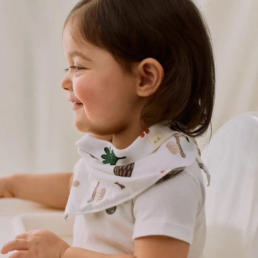 Nest Designs Baby Bandana Bib - Forest Forage