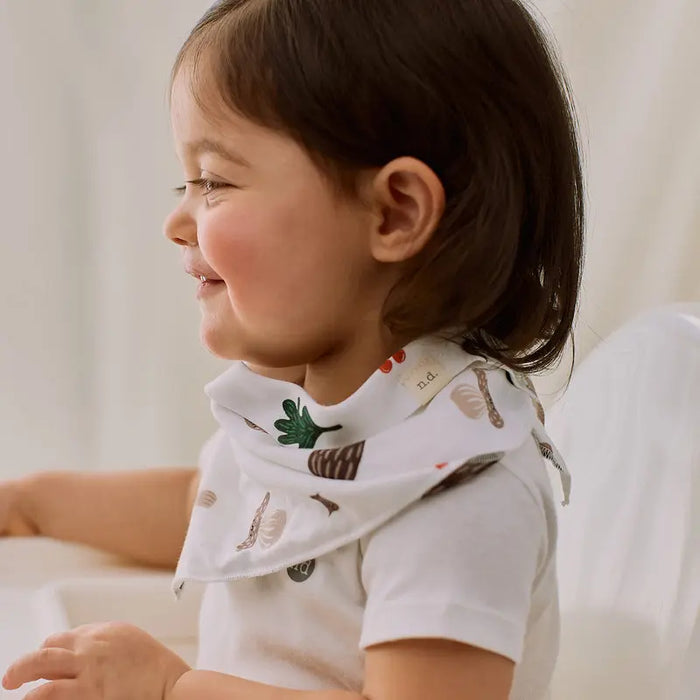 Nest Designs Baby Bandana Bib - Forest Forage