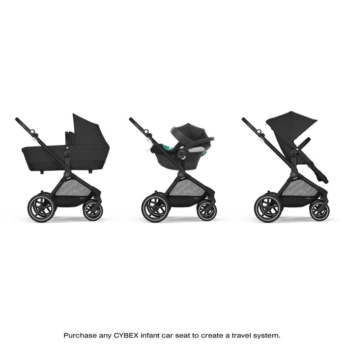 Cybex EOS Lux - Moon Black/Black