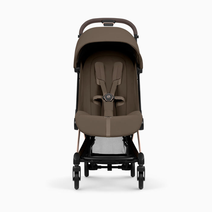 Cybex Coya Onebox - Rose Gold Frame/Coconut Brown Seat