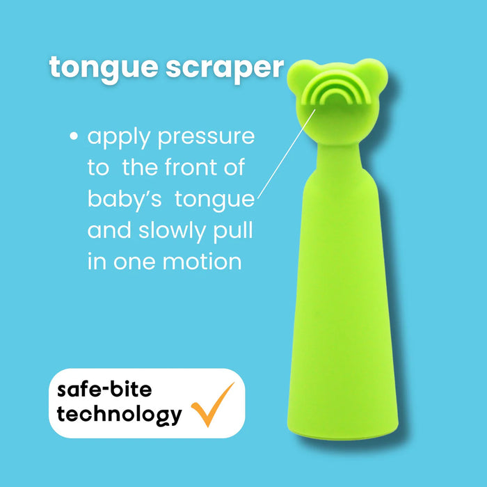 oogiebear Finger Brush And Tongue Scraper