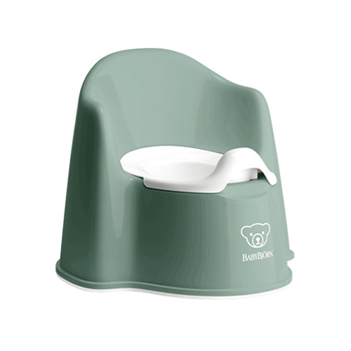 BABYBJÖRN Potty Chair - Dark Green/White