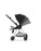Cybex Mios3 Rose Gold frame with Sepia Black Seat