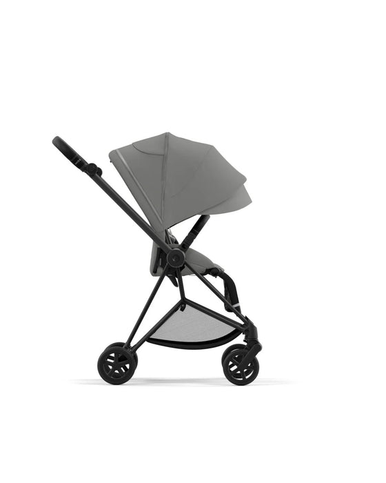 Cybex Mios3 - Matte Black Frame w/ Mirage Grey Seat (ONE BOX)