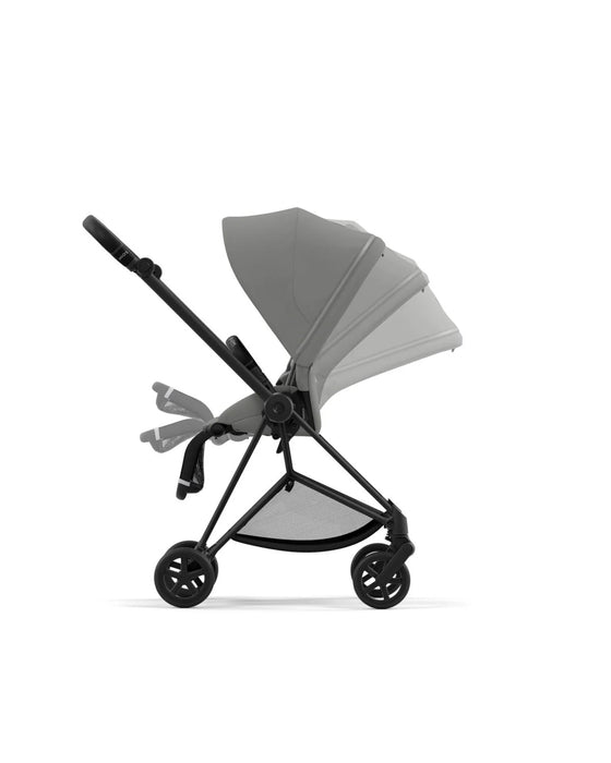 Cybex Mios3 - Matte Black Frame w/ Mirage Grey Seat (ONE BOX)
