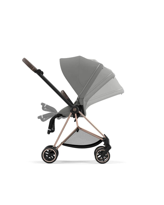 Cybex Mios3 - Rose Gold Frame w/ Mirage Grey Seat (ONE BOX)