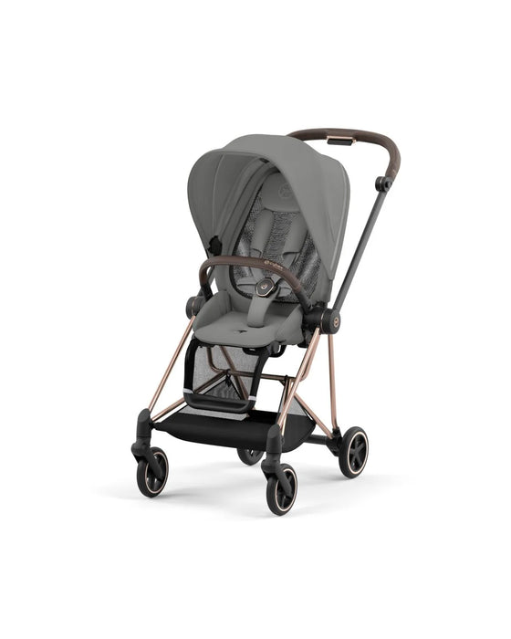 Cybex Mios3 - Rose Gold Frame w/ Mirage Grey Seat (ONE BOX)