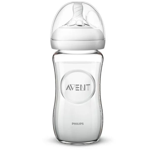 Avent Glass Natural Bottle 1pk 8oz - 1M+