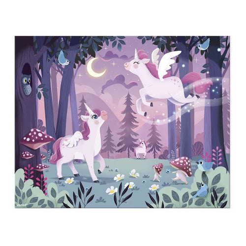 Janod Puzzle 54pcs - Unicorn