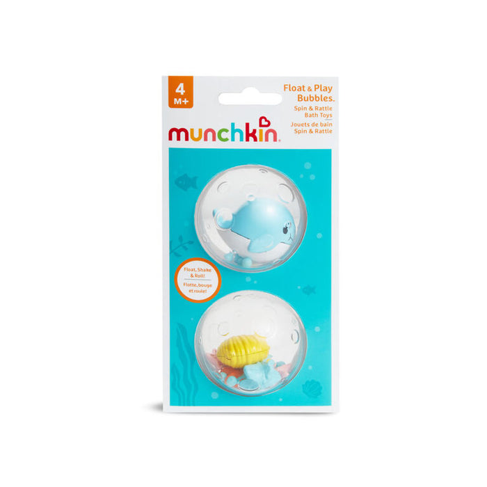 Munchkin Float & Play Bubbles 2pk Assortment