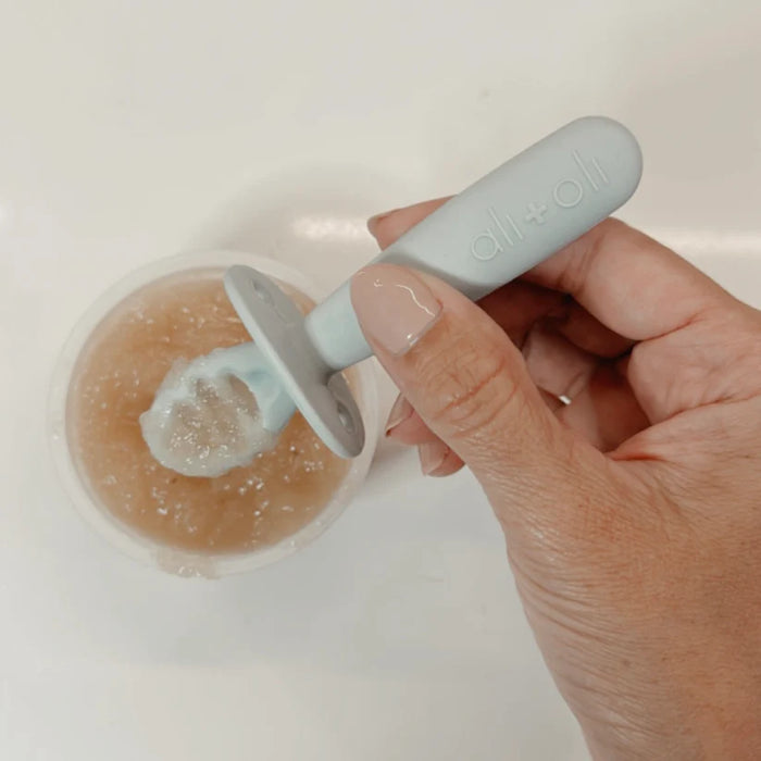 Ali + Oli Multi-Stage Spoon Set - Blue
