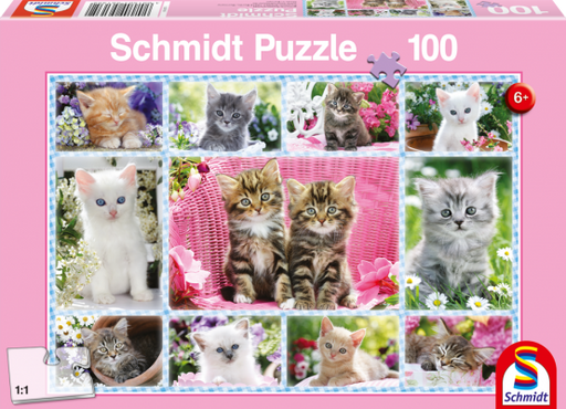 Schmidt Puzzle 100pcs - Kittens
