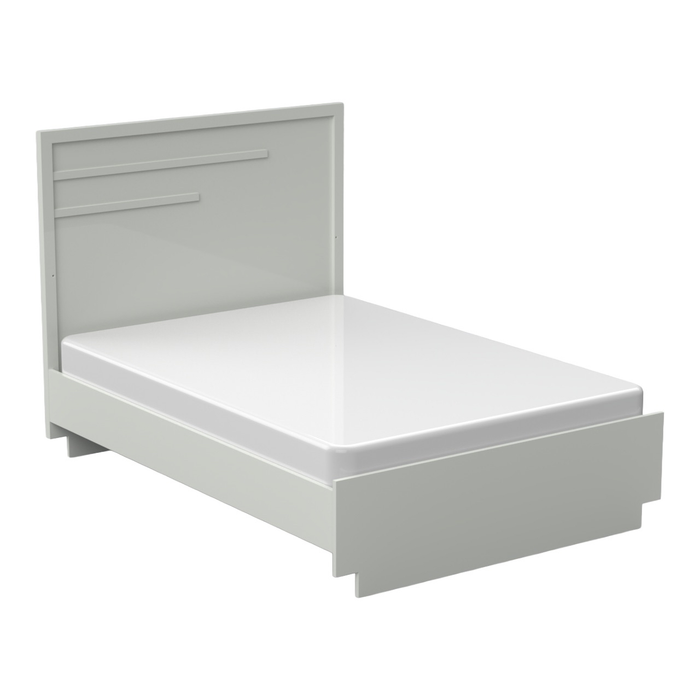 Natart Como Double Bed54" Horizontal Molding