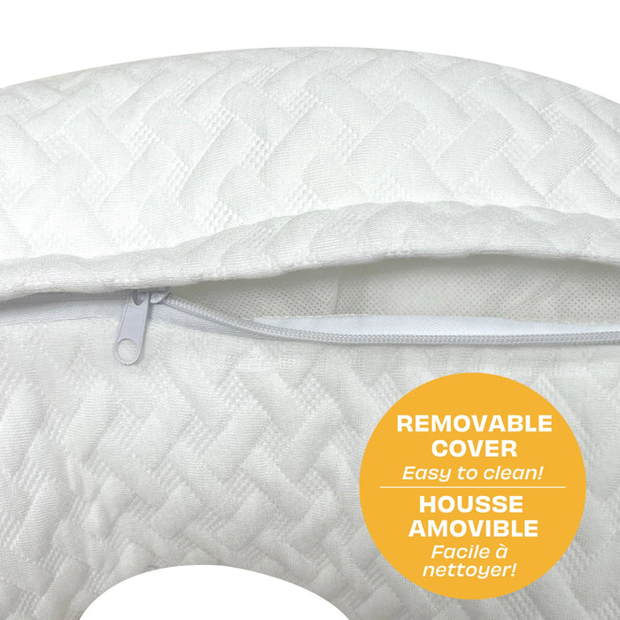 Simmons Nursing Pillow Basketweave - Ivory NUR-59700