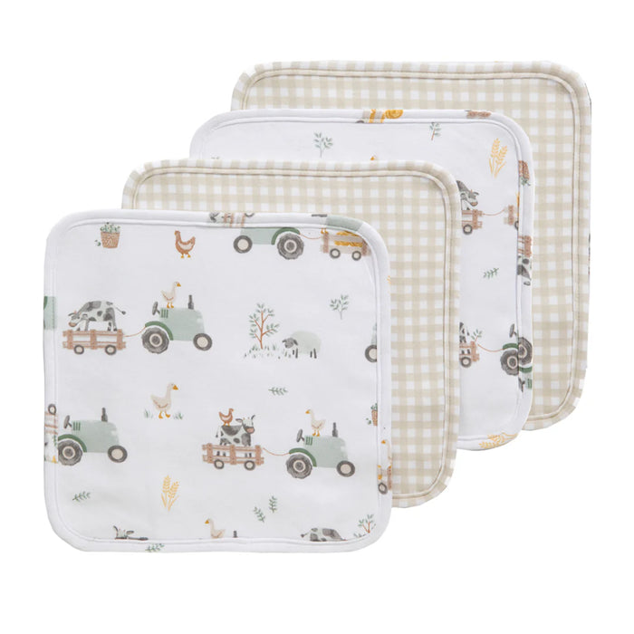 Living Textiles Bath Gift Set 5pc - Tractor Ride