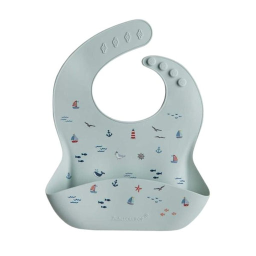 Loulou Lollipop Silicone Bib - Set Sail