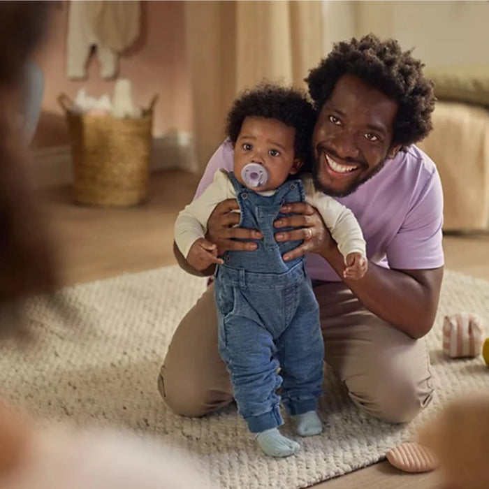 Avent Soothie Pacifier 2pk 0-3M - Lilac Pink PASCF19020