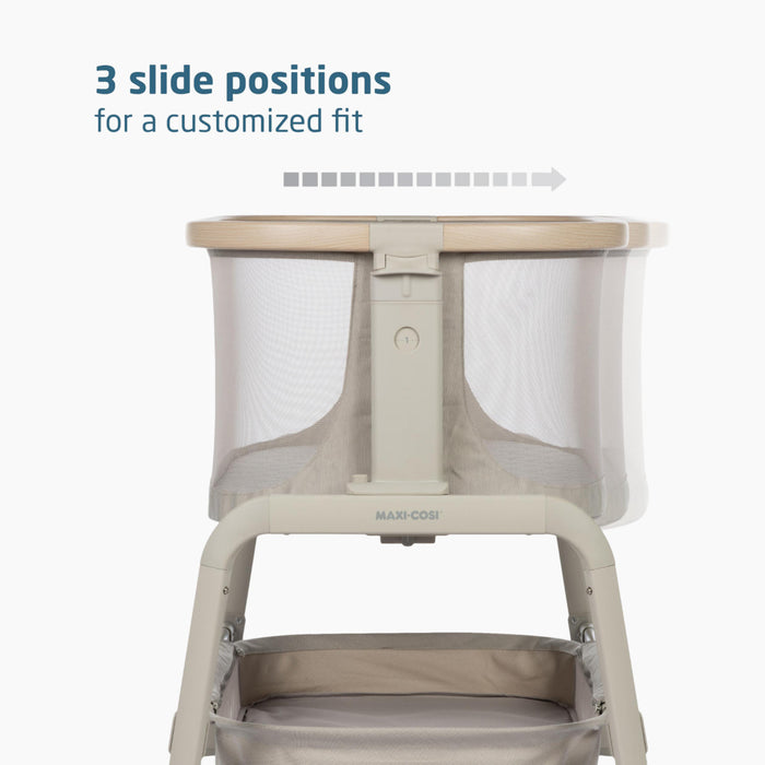 Maxi Cosi Iora Bedside Bassinet  - Classic Oat