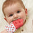Itzy Ritzy Pop Teething Mitt - Strawberry
