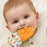 Itzy Ritzy Pop Teething Mitt - Carrot