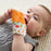 Itzy Ritzy Pop Teething Mitt - Carrot