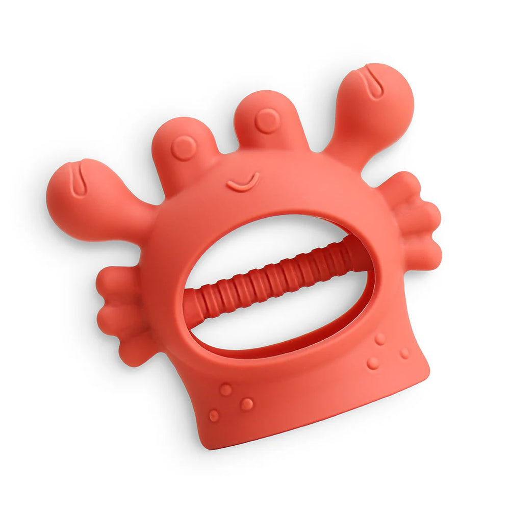Itzy Ritzy Bitzy Grip Teether - Crab