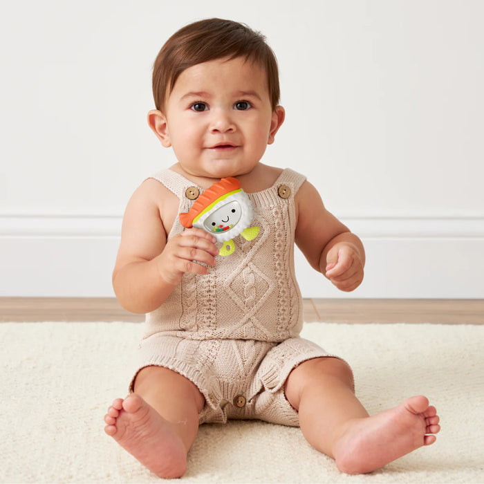 Itzy Ritzy Silicone Teether Rattle Sushi