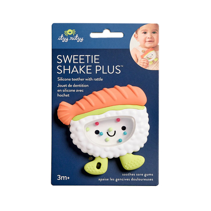 Itzy Ritzy Silicone Teether Rattle Sushi
