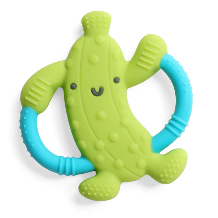 Itzy Ritzy Silicone Handle Teether Pickle