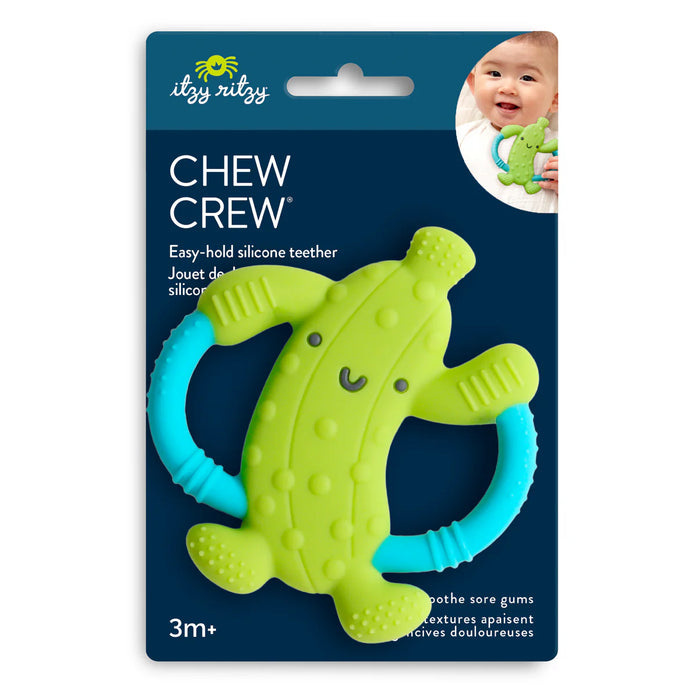 Itzy Ritzy Silicone Handle Teether Pickle